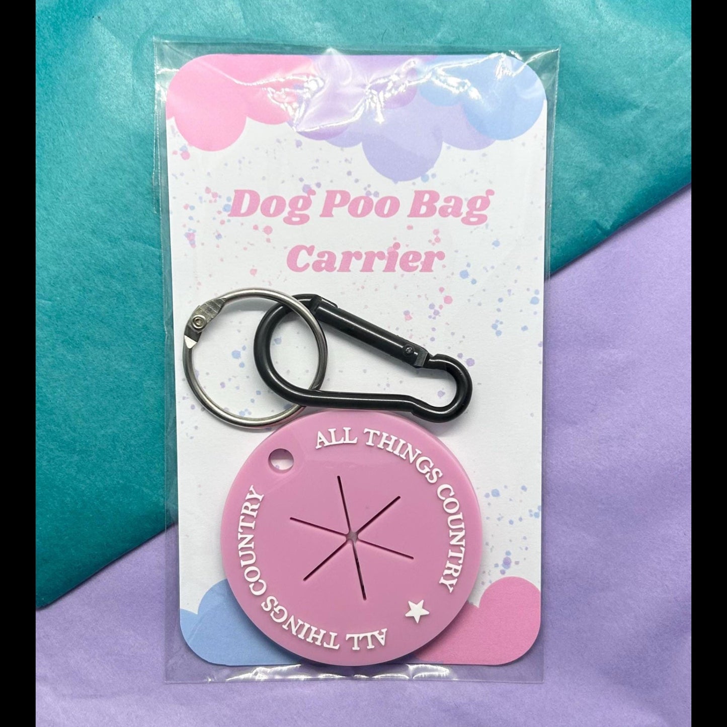 Dog Poo Bag Carrier - Stylish and Convenient Waste Bag Dispenser