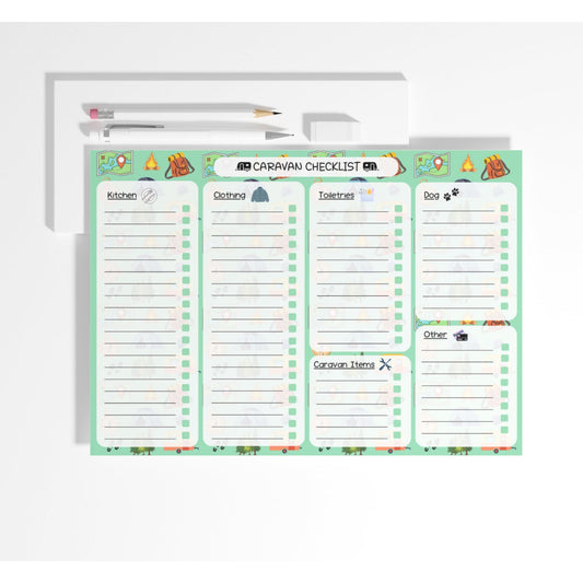Printable Caravan Checklist - PDF Download