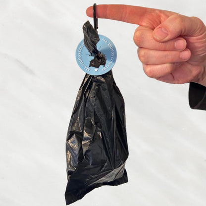 Dog Poo Bag Carrier - Stylish and Convenient Waste Bag Dispenser