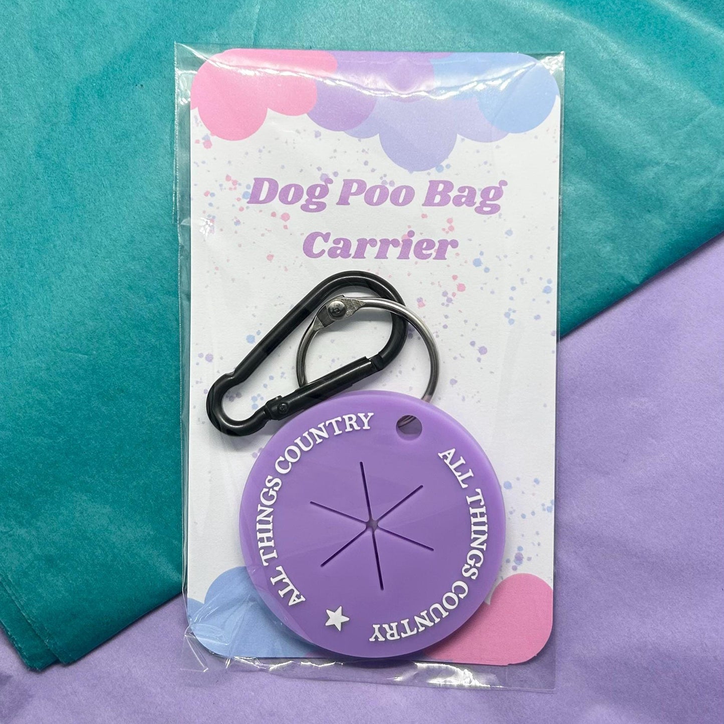 Dog Poo Bag Carrier - Stylish and Convenient Waste Bag Dispenser