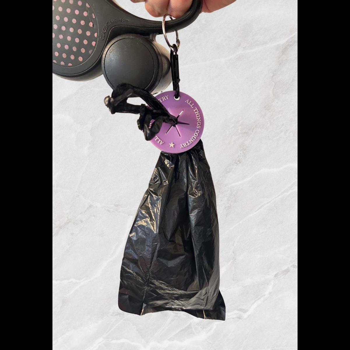 Dog Poo Bag Carrier - Stylish and Convenient Waste Bag Dispenser